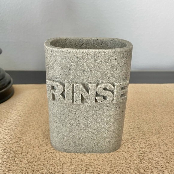 🆕Sandstone Bathroom Set- ORGANIZER/RINSE - Picture 6 of 6